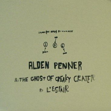 Back cover of Alden Penner 7"