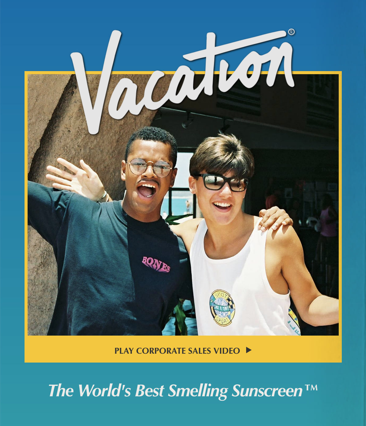 Vacation® Visor, The Worlds Best-Smelling Sunscreen